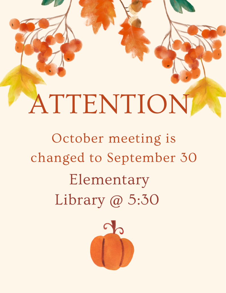 October PTO Meeting