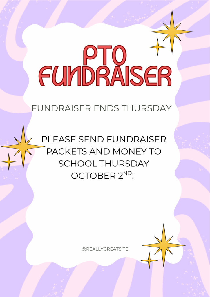 PTO Fundraiser end on 10/2
