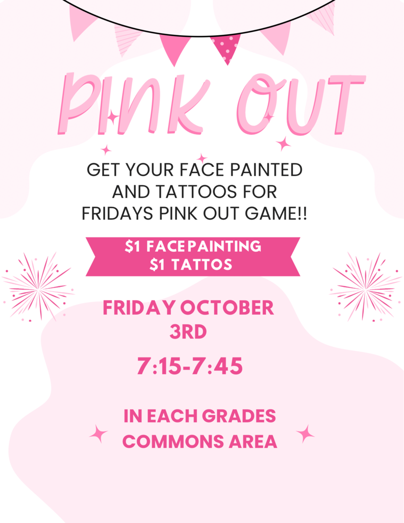 PTO-Pink Out flyer