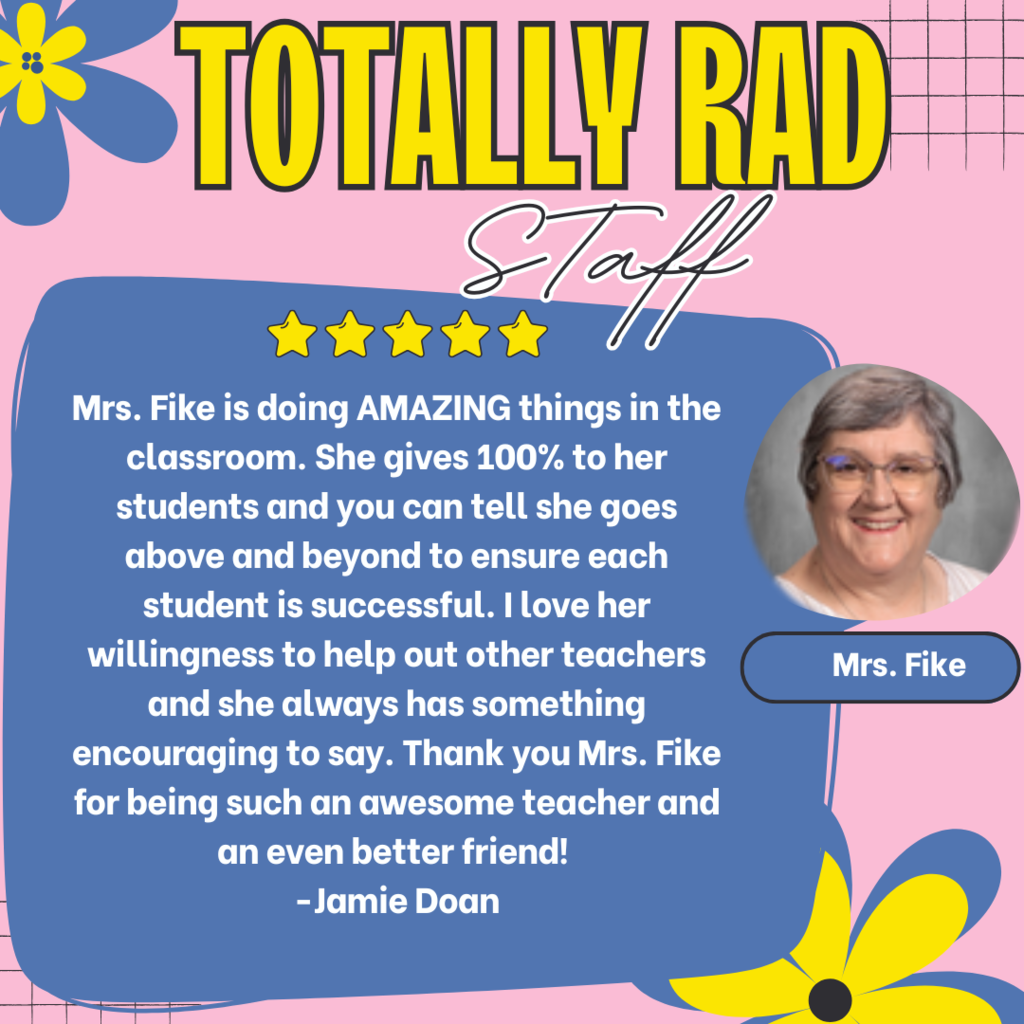 Fike-Staff Shoutout