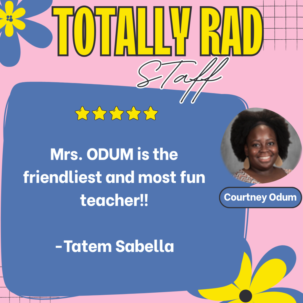 Odum-Staff Shoutout