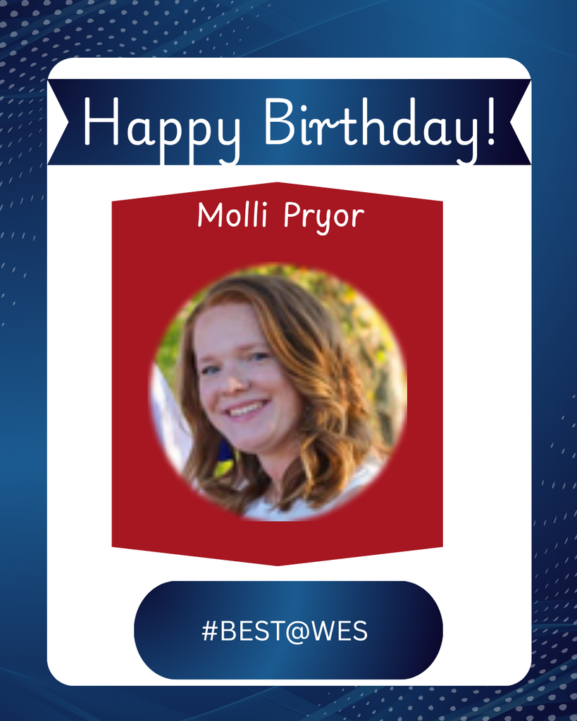 Happy Birthday Mrs. Pryor!