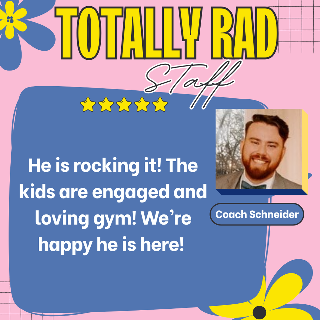 Staff Shoutout- Schneider