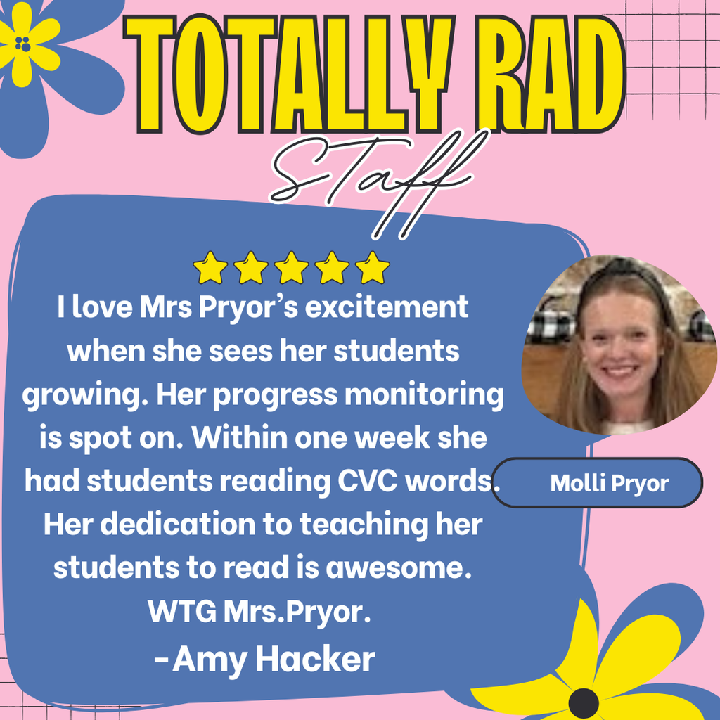 Staff Shoutout- Pryor