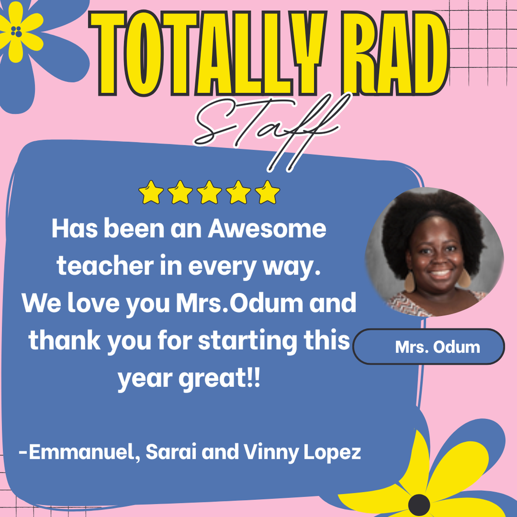 Staff Shoutout- Odum 2