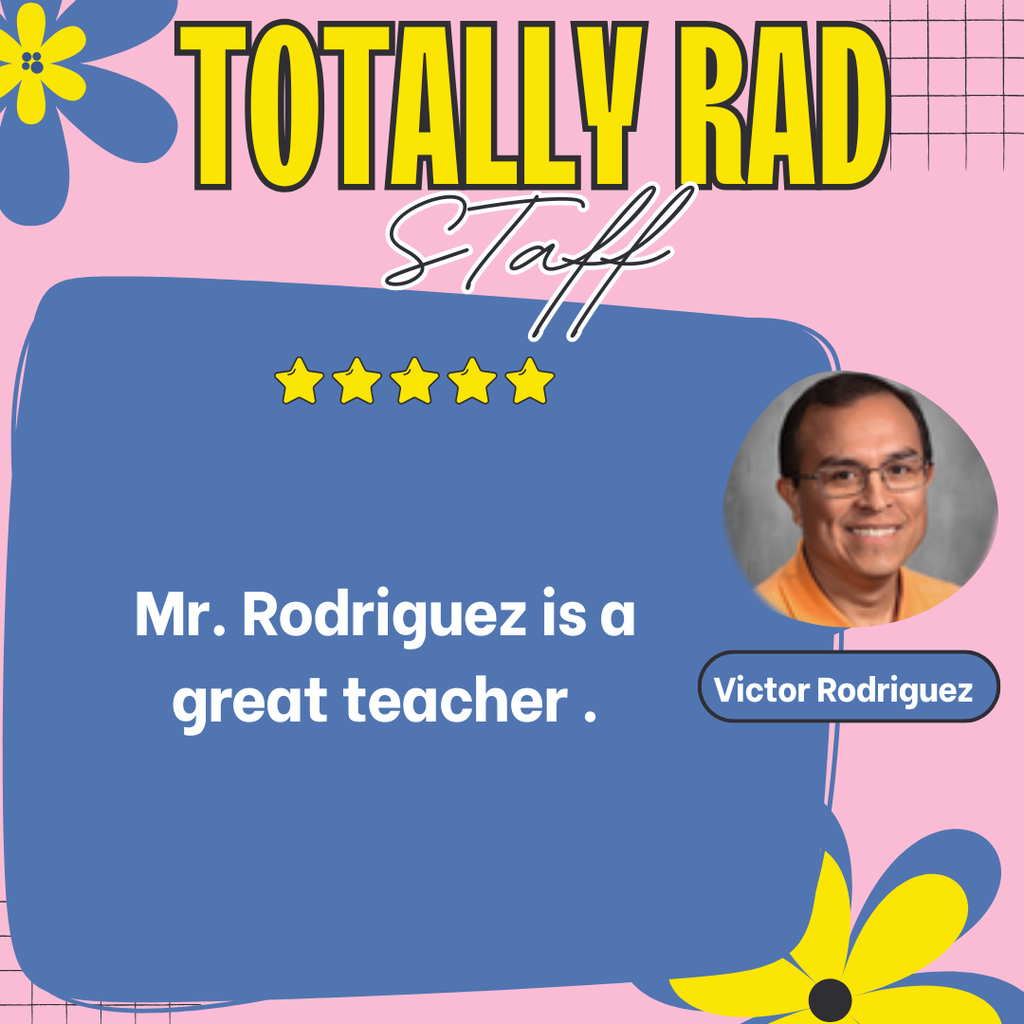 Staff Shoutout-V.Rodriguez
