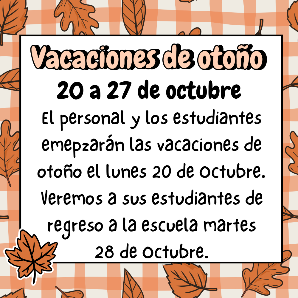 Fall Break (Spanish)
