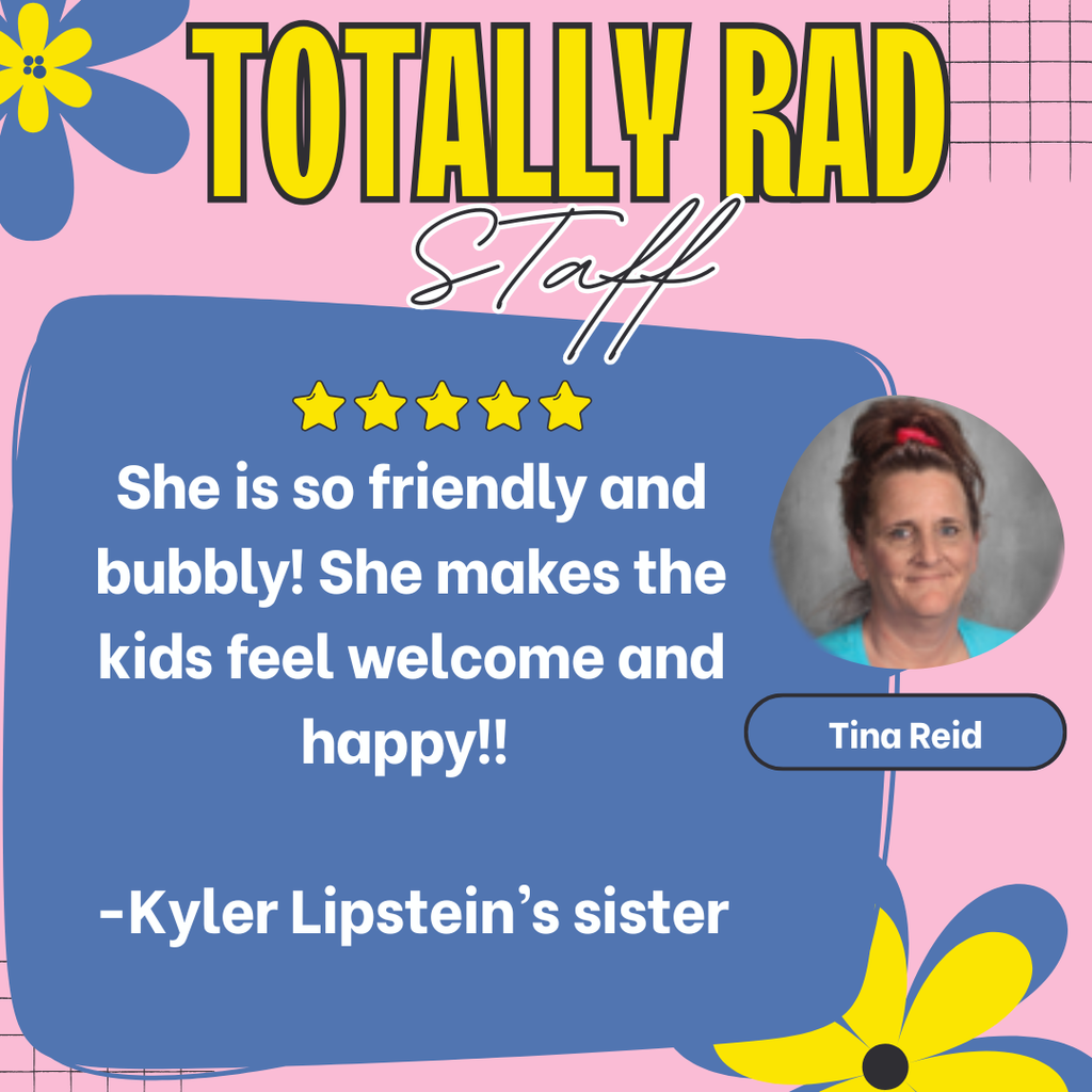 Staff shoutout- Reid 3