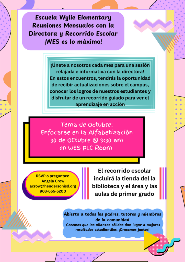 Principal Meet-Up (Spanish)