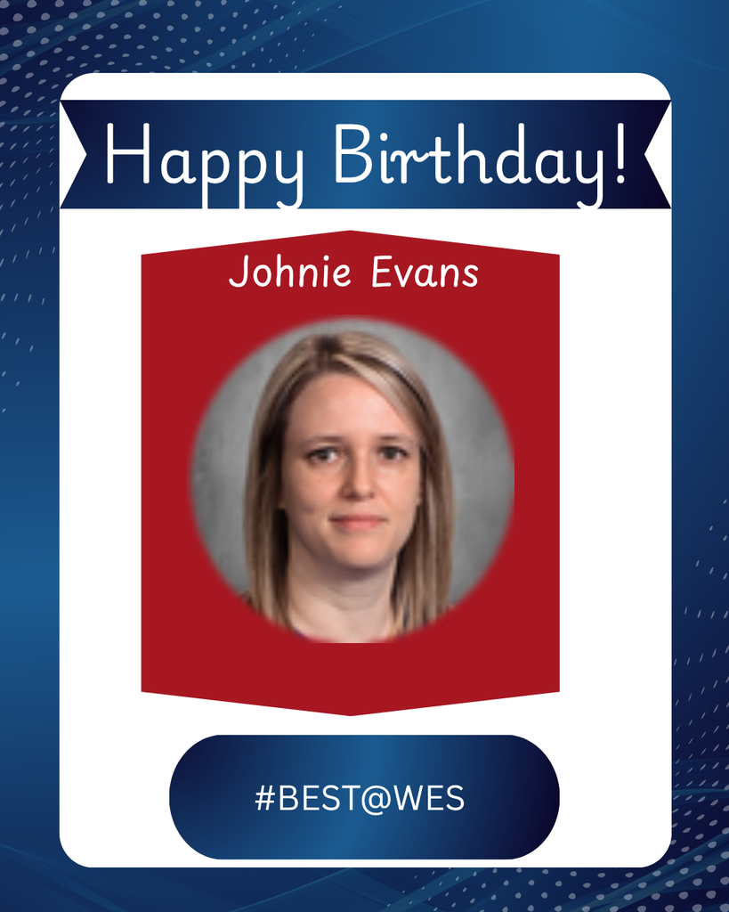 Happy Birthday Ms. Evans!