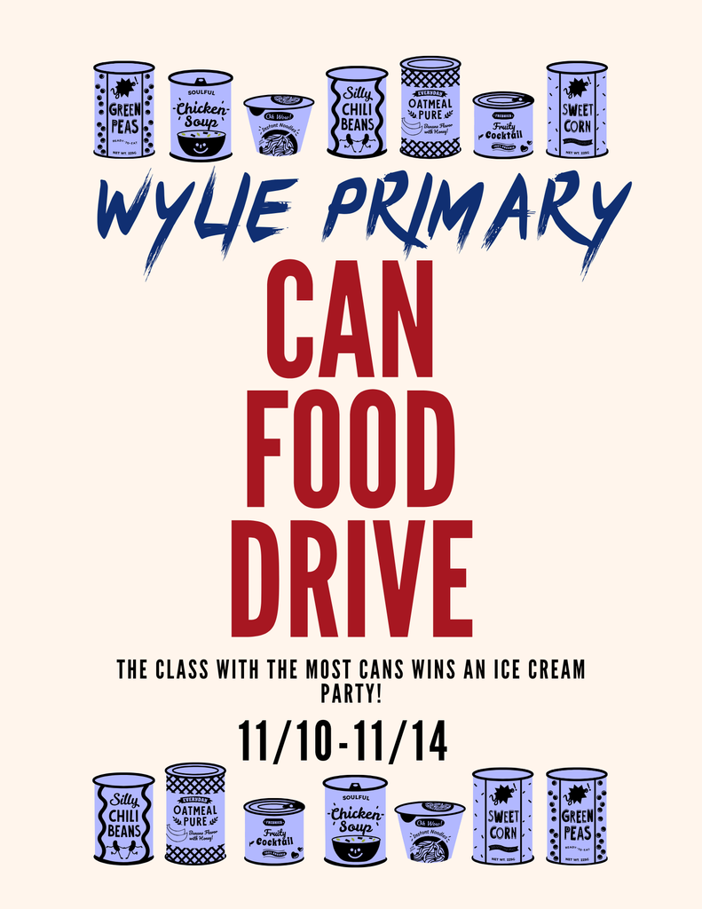 CAN FOOD DRIVE