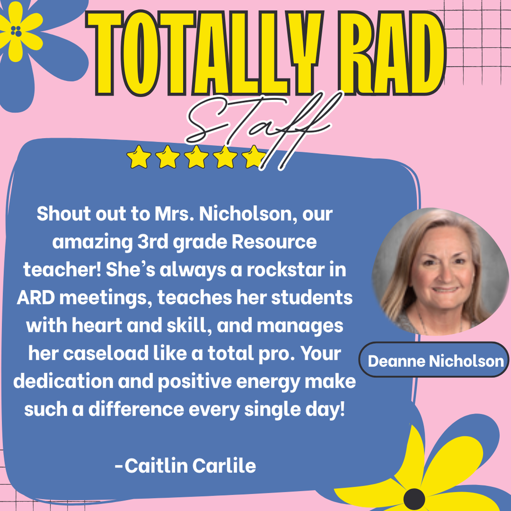 Staff Shoutout-Nicholson