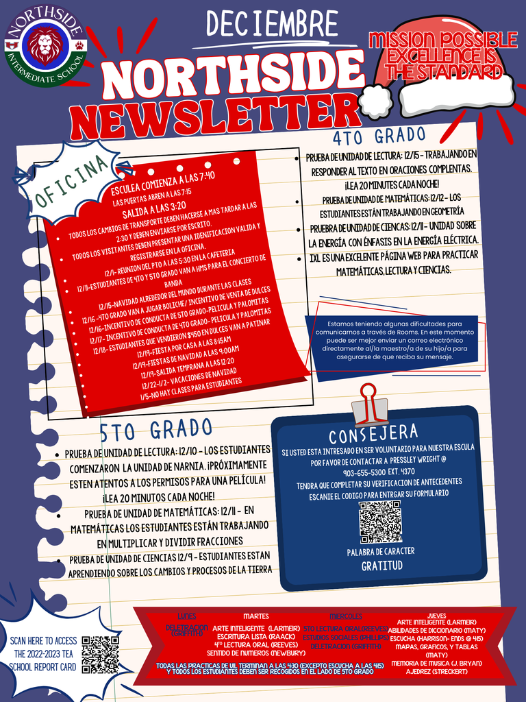 December Newsletter