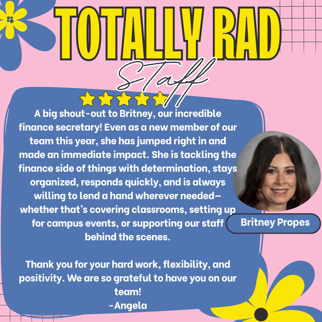 Staff Shoutout- Propes