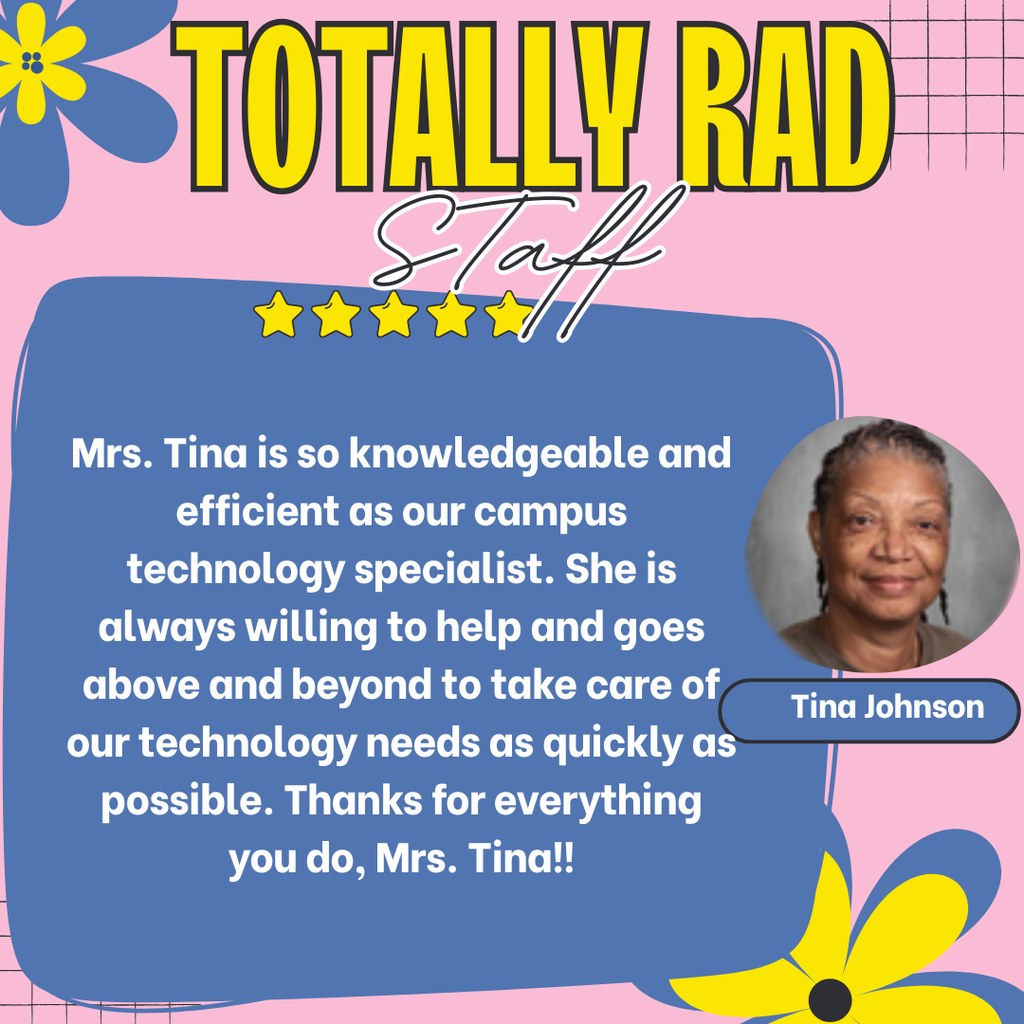 Staff Shoutout- Johnson