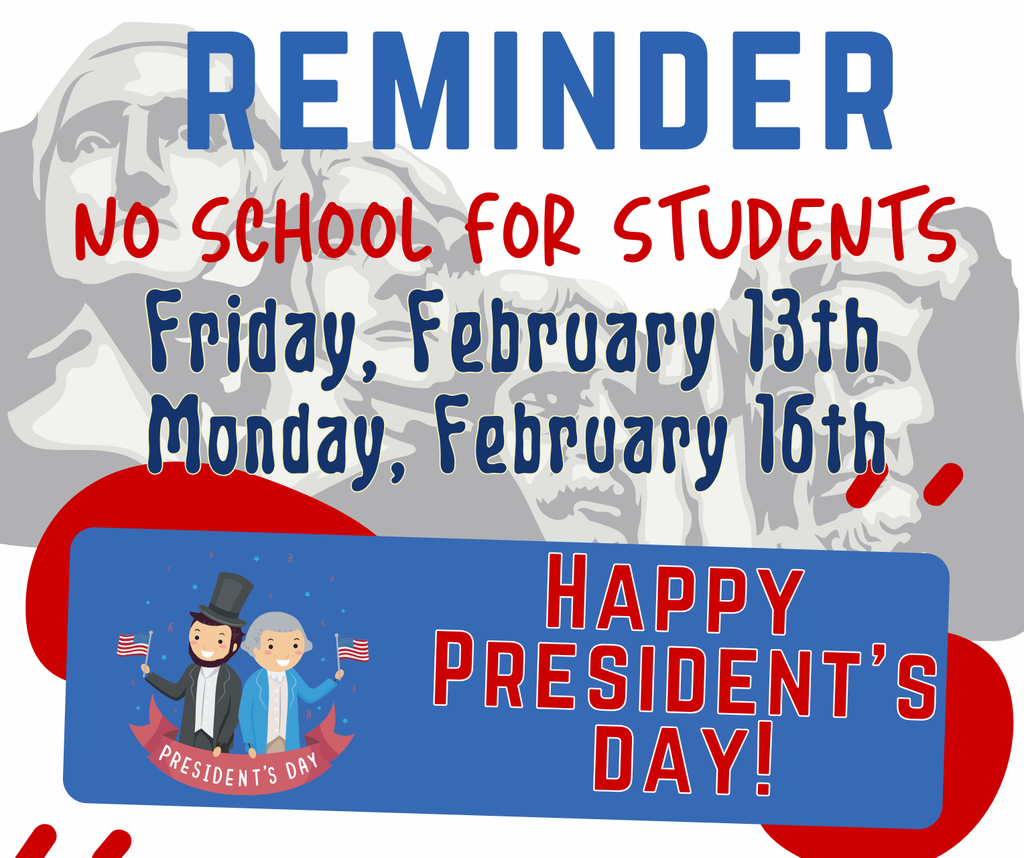 NO SCHOOL FOR STUDENTS