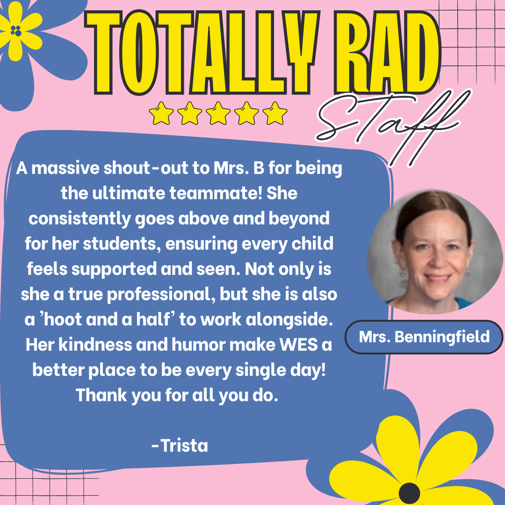Staff Shoutout-Benningfield