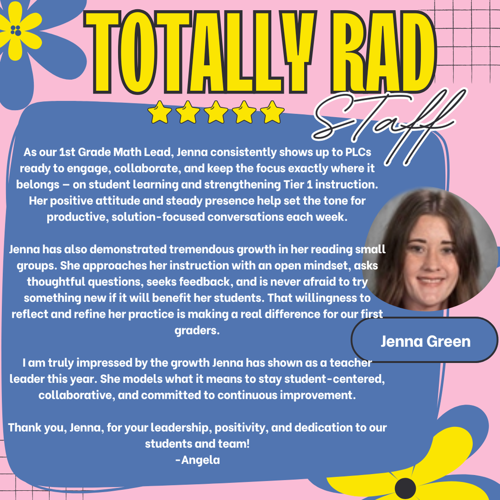 Staff Shoutout-Green