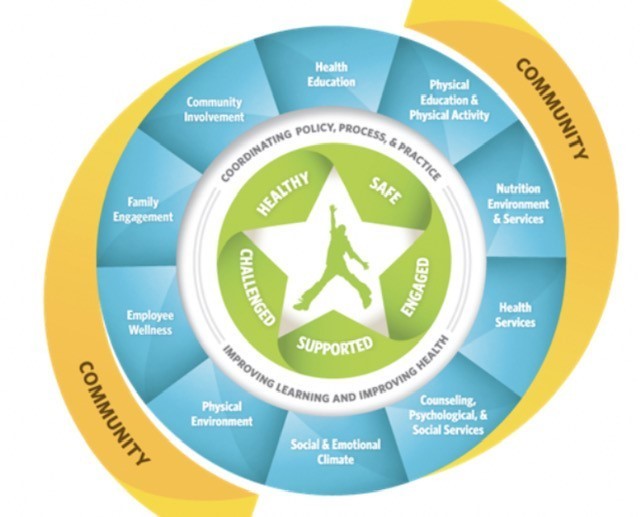 Coordinated School Health components for SHAC