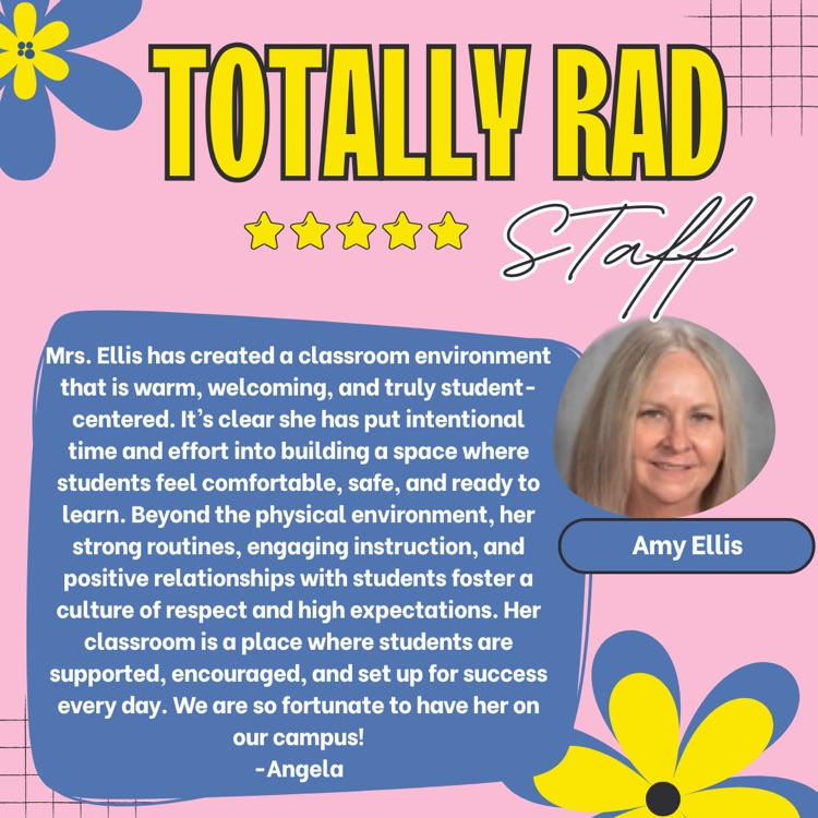 Ellis- staff shoutout