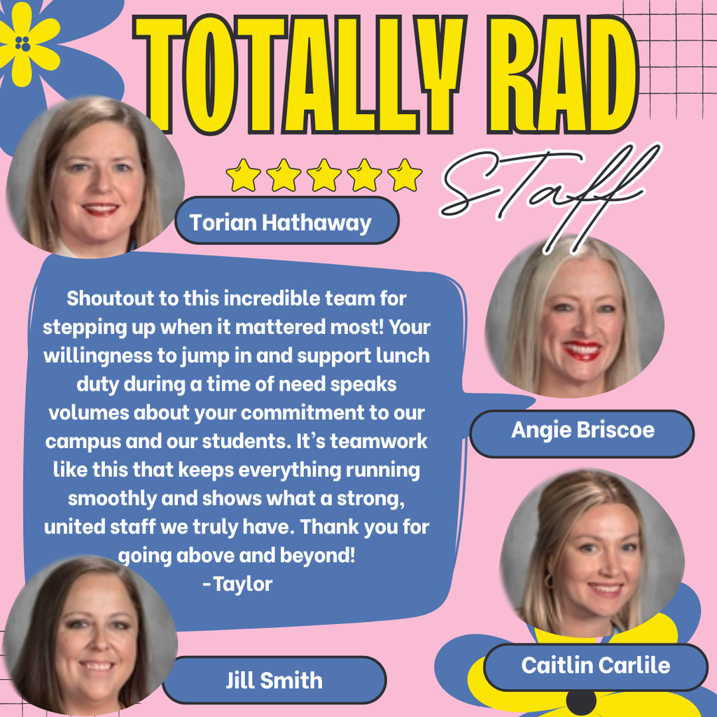 SPED Staff shoutout