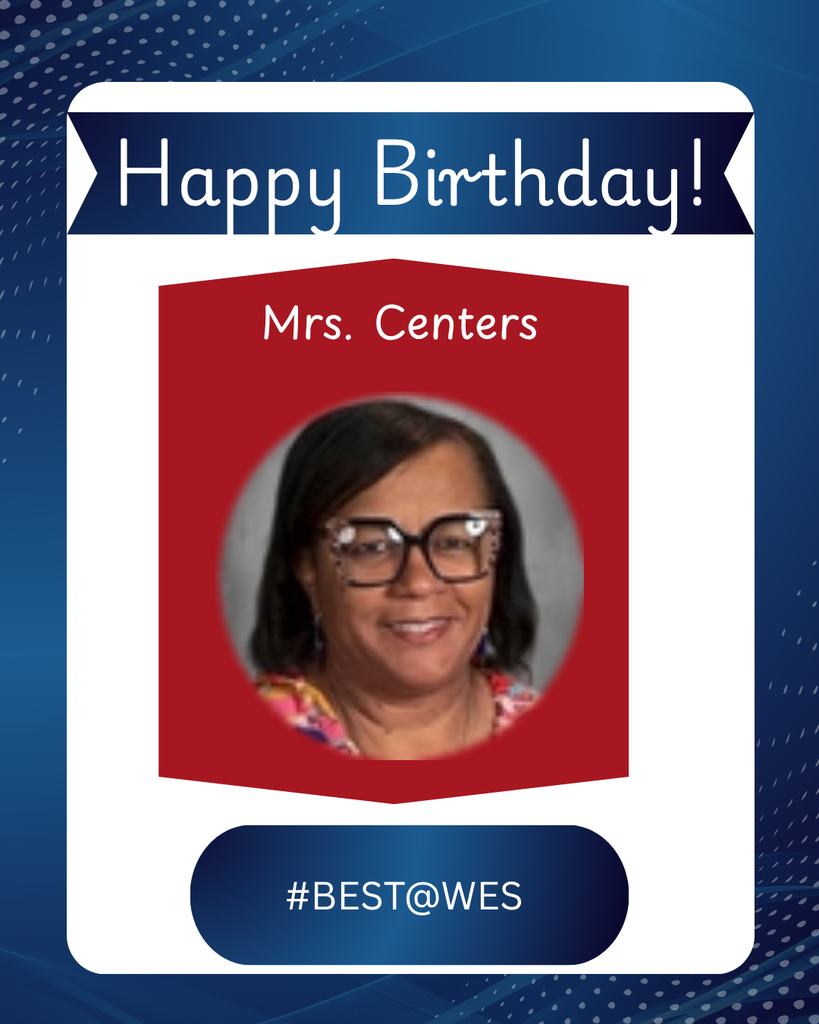 Happy Birthday Mrs. Centers! 