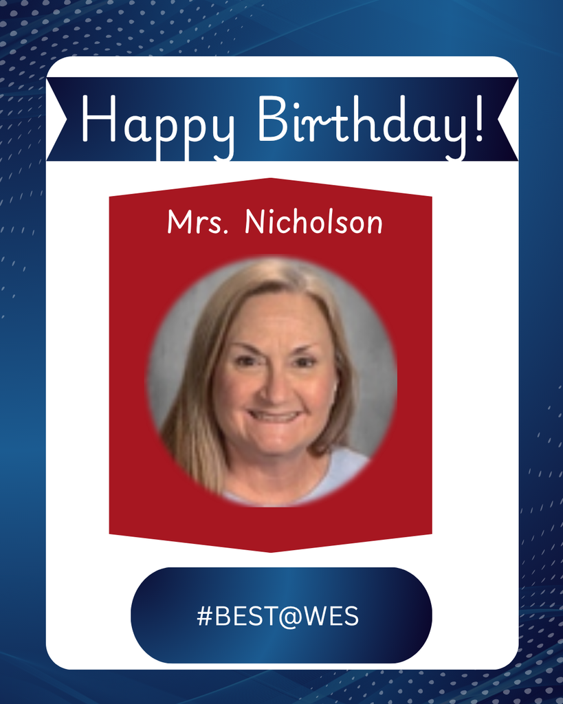 Happy Birthday Mrs. Nicholson!