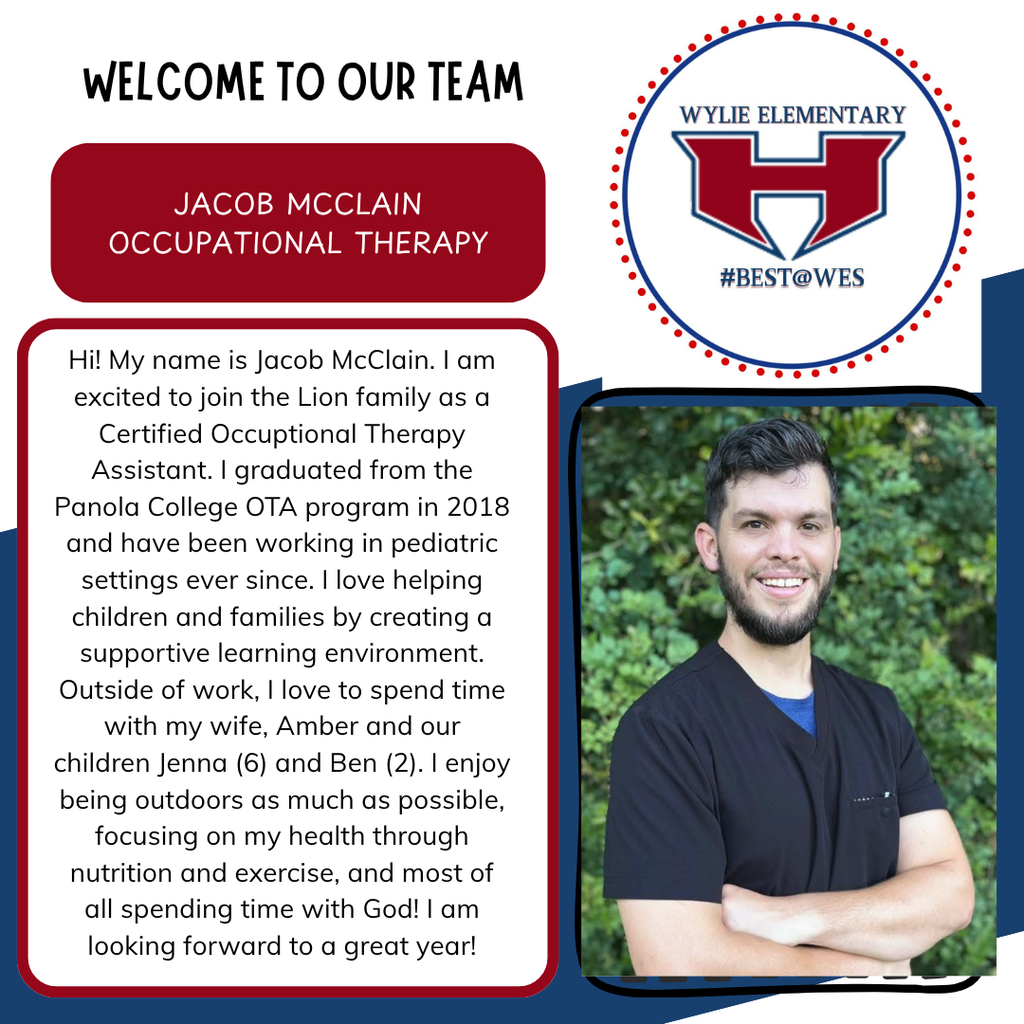 Welcome Jacob!