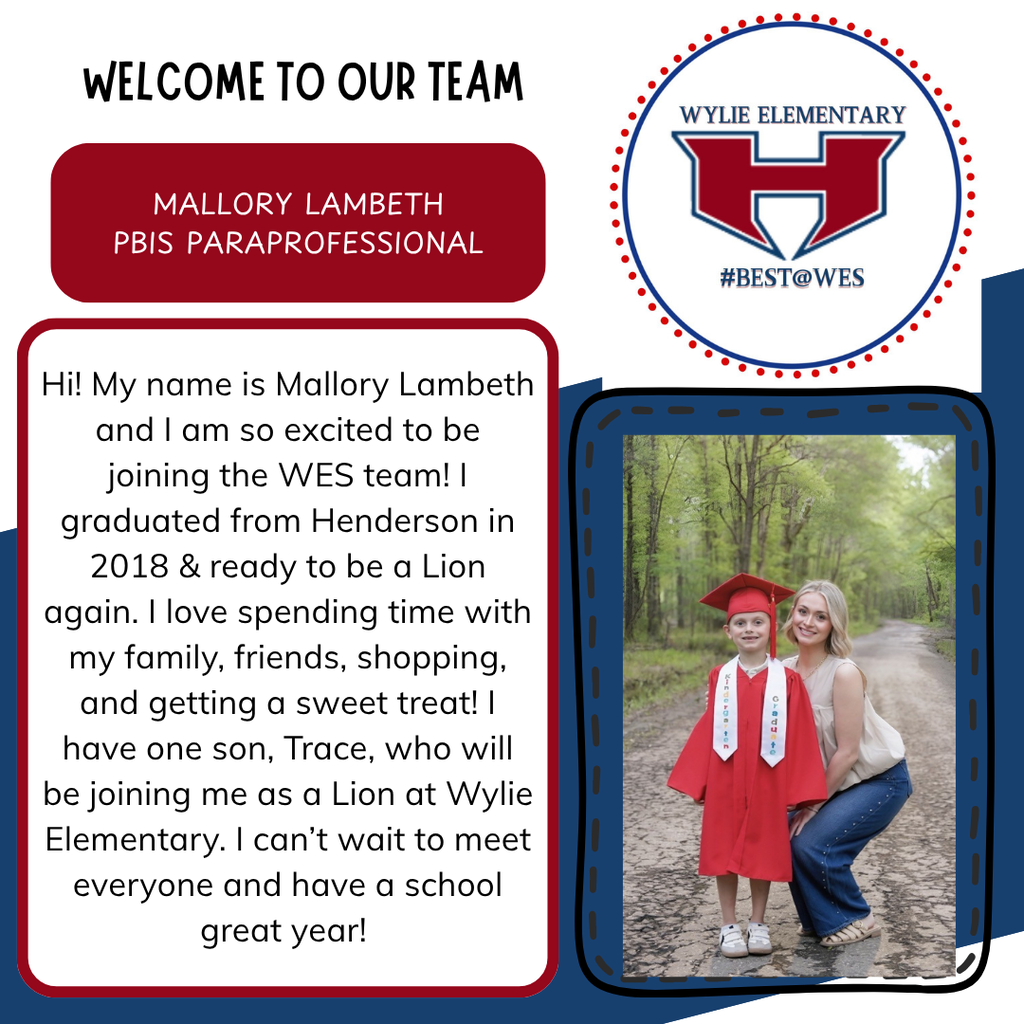 Welcome Mallory!