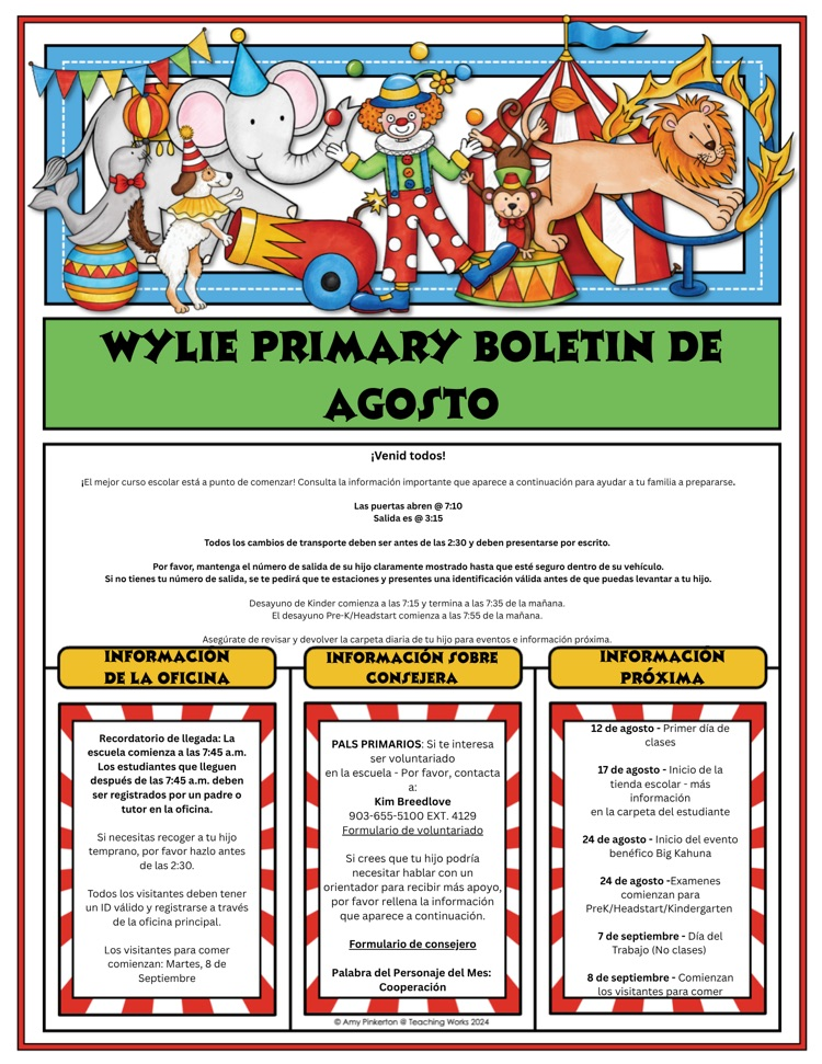 check out our august newsletter 