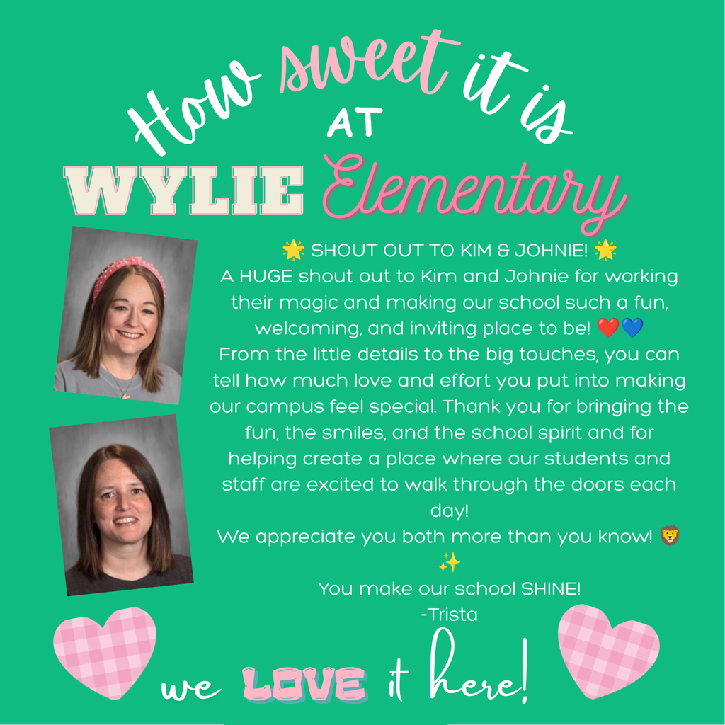 Staff Shoutout