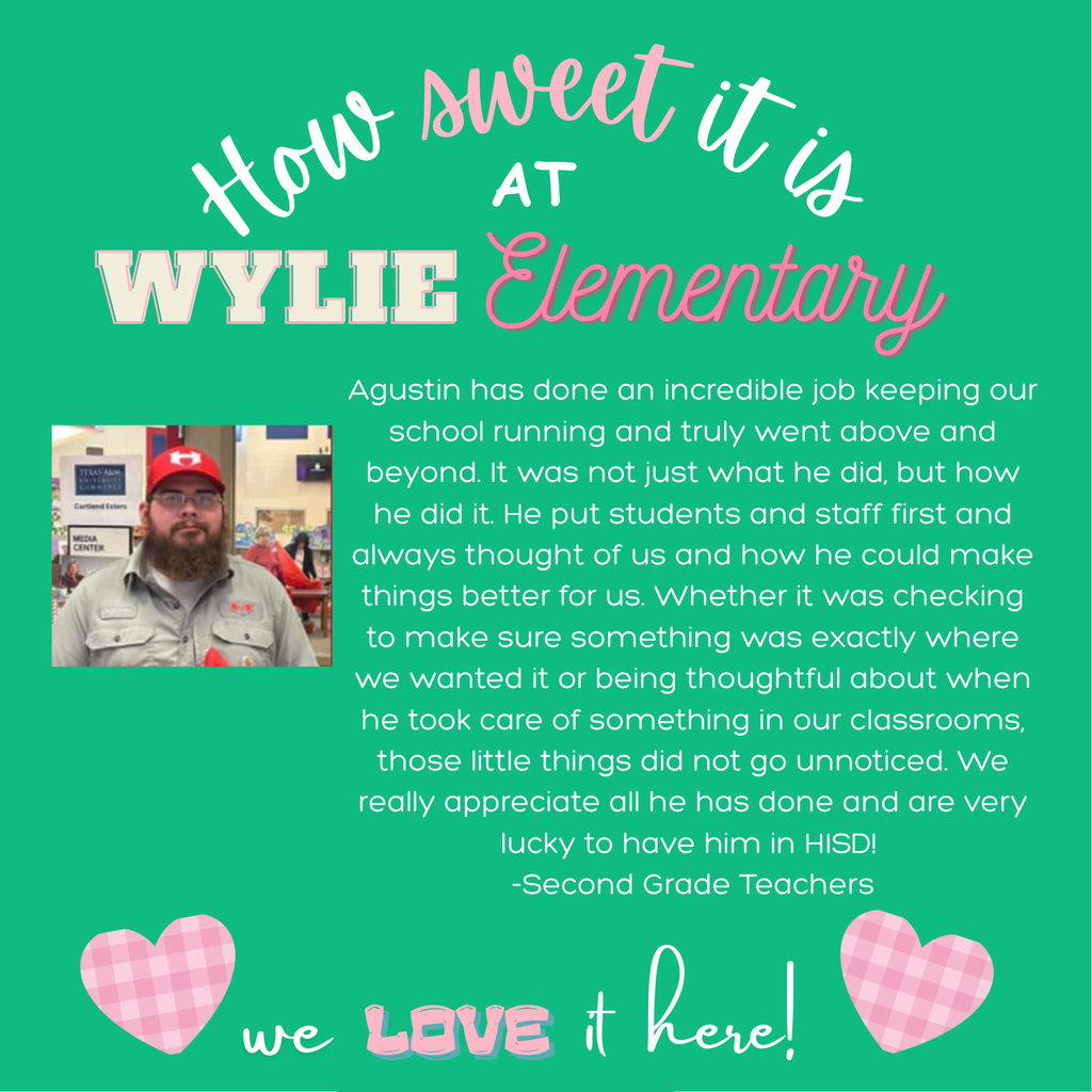 Staff shoutout