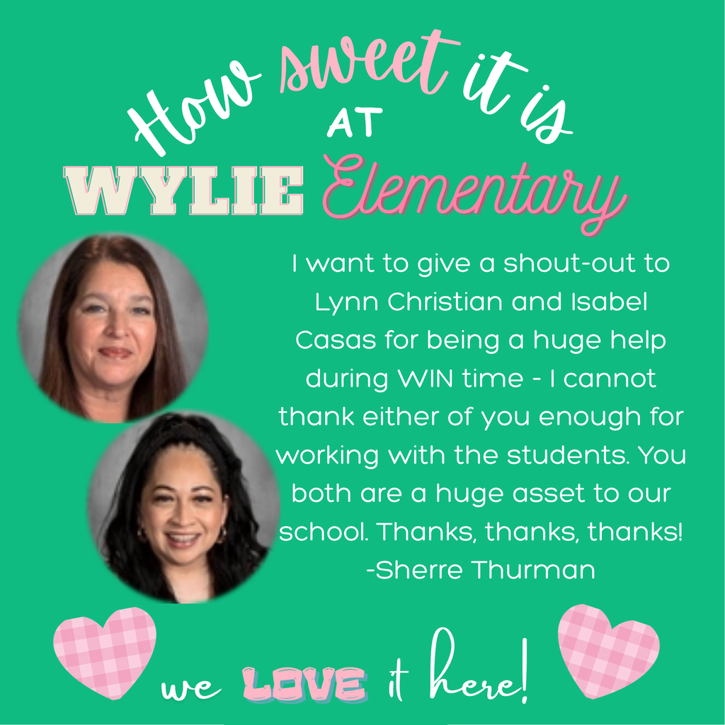 Staff Shoutout