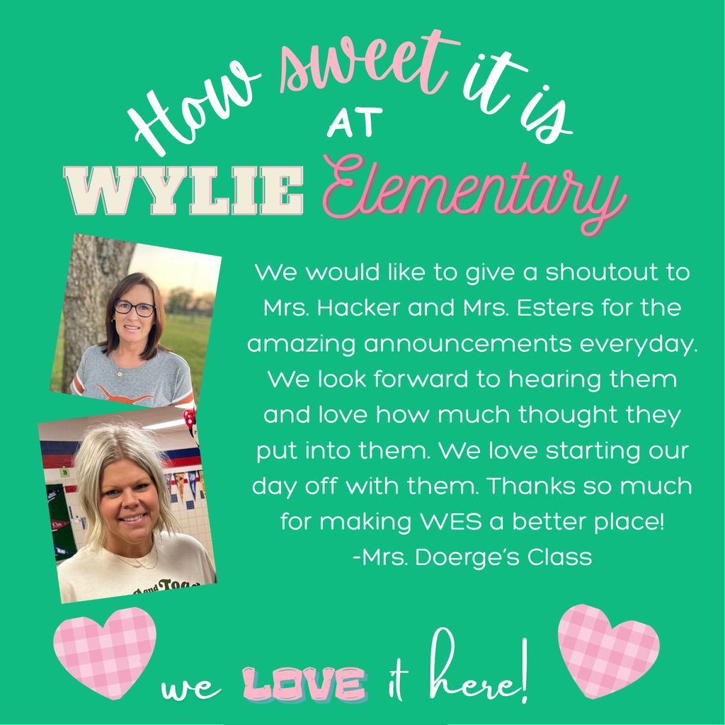 Staff Shoutout- Hacker & Esters