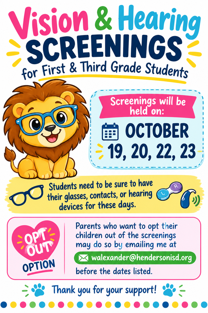 Vision & Hearing Screenings