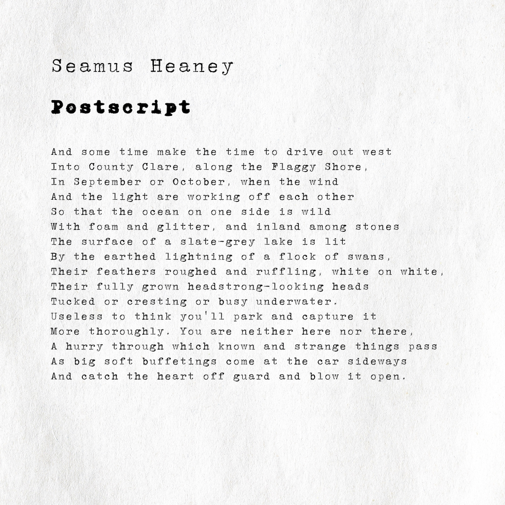 Seamus Heaney