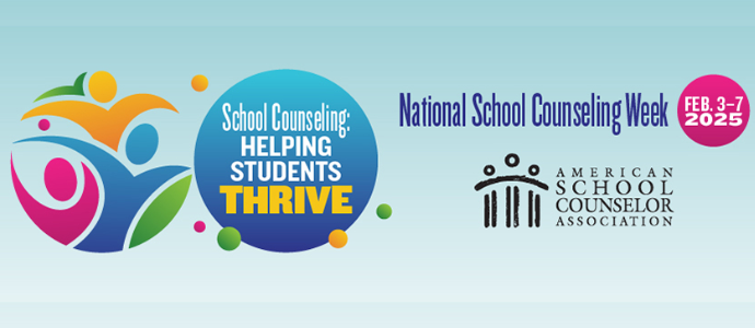 National School Counseling Week Promotional Graphic