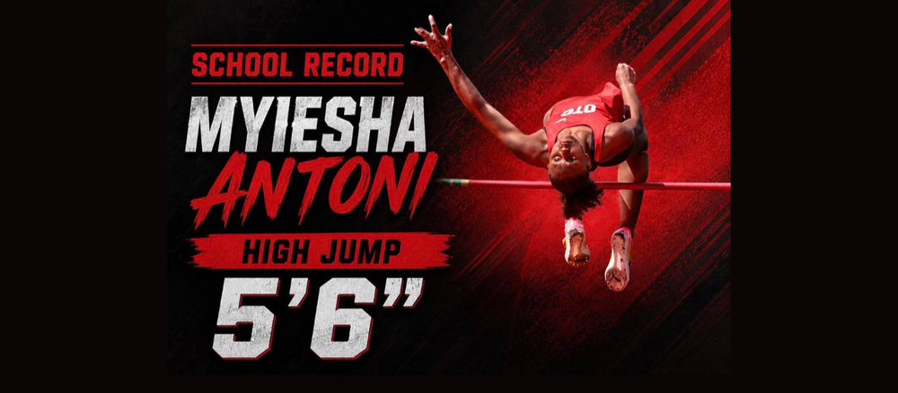 Myiesha Antoni School Record High Jump