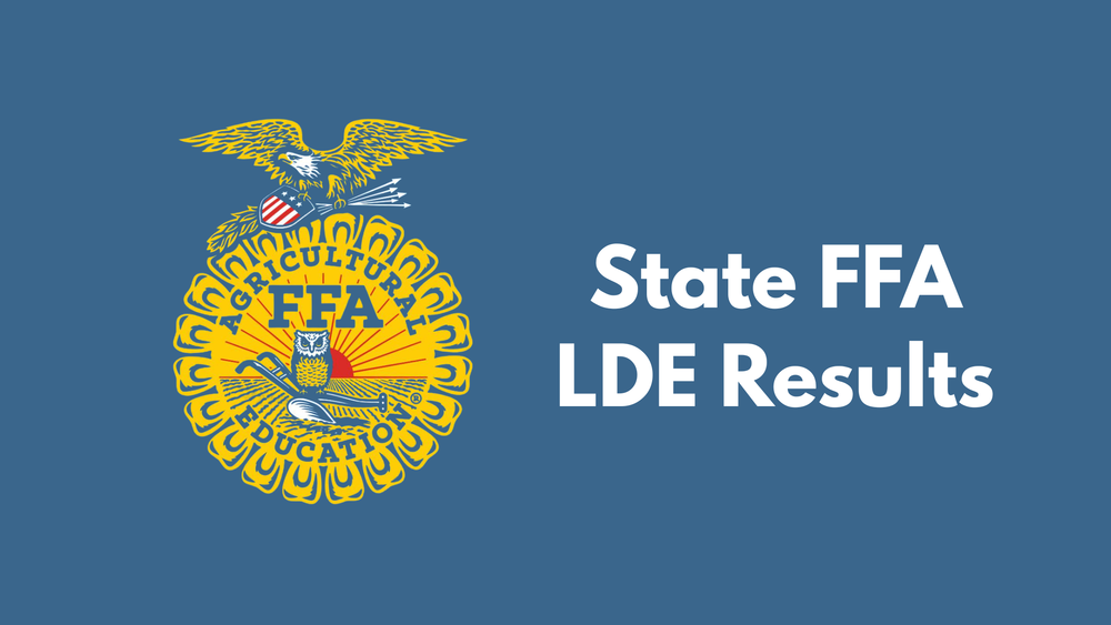 State FFA LDE Results
