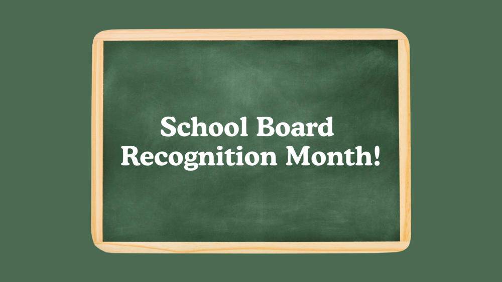School Board Recognition Month