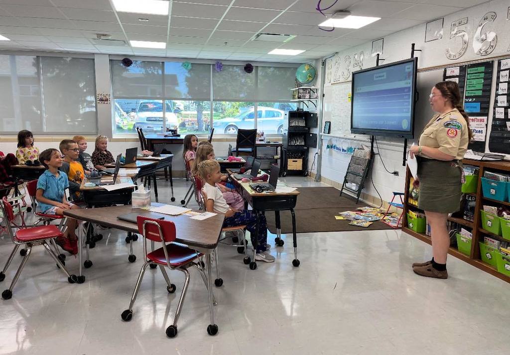 Cub Scouts Visit