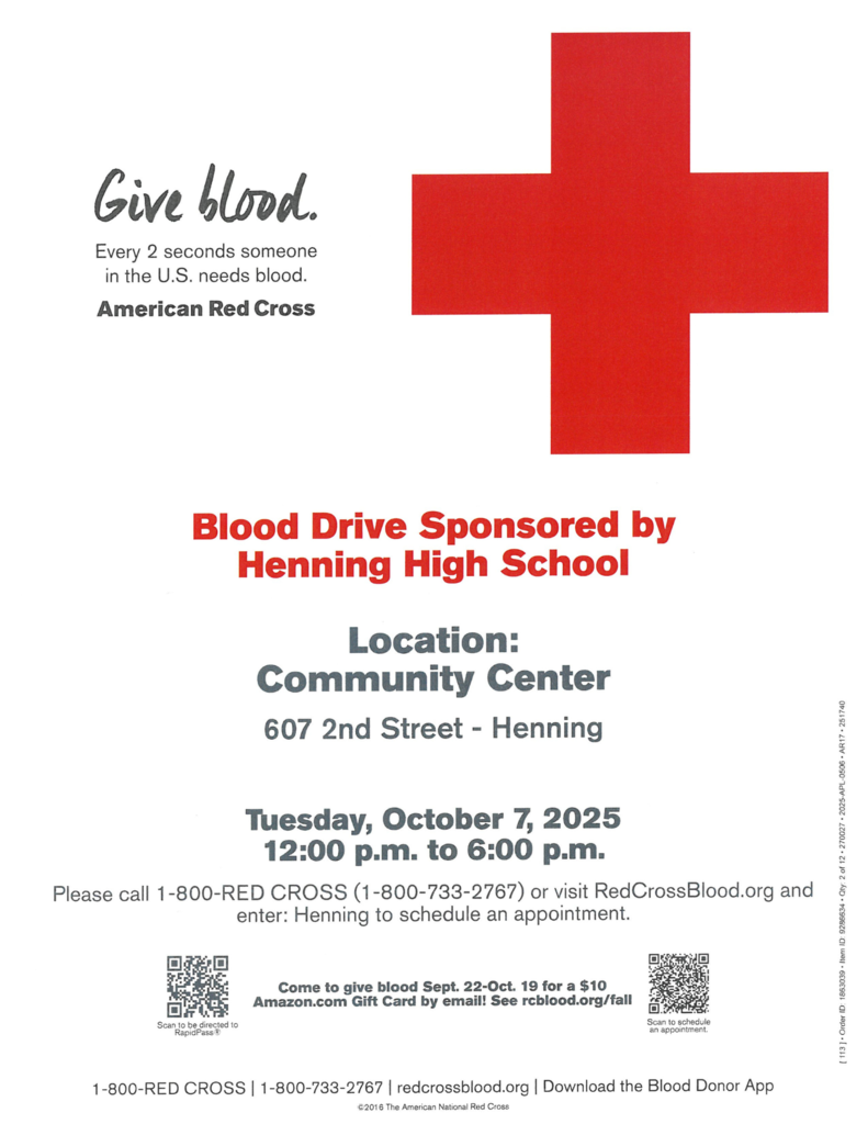 Henning Blood Drive