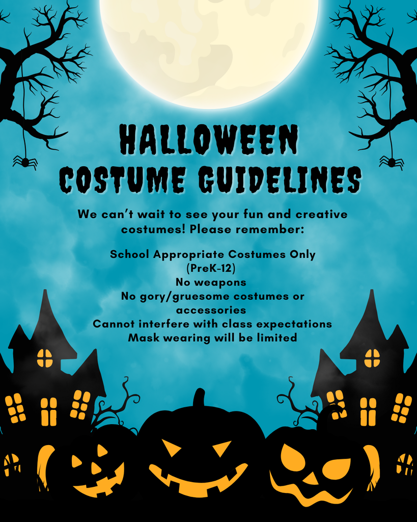 Halloween Costume Guidelines
