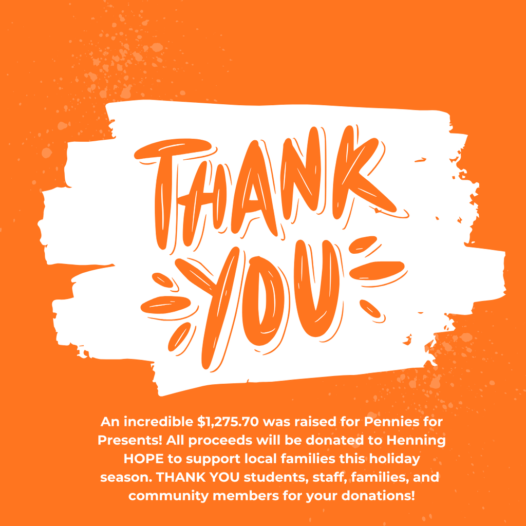 thank you pennies for presents 