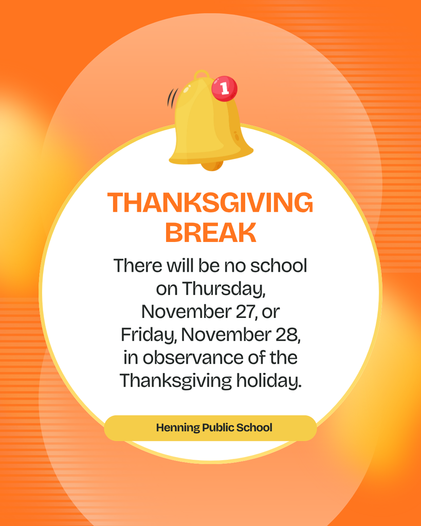 thanksgiving break reminder