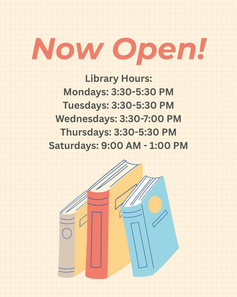library hours post