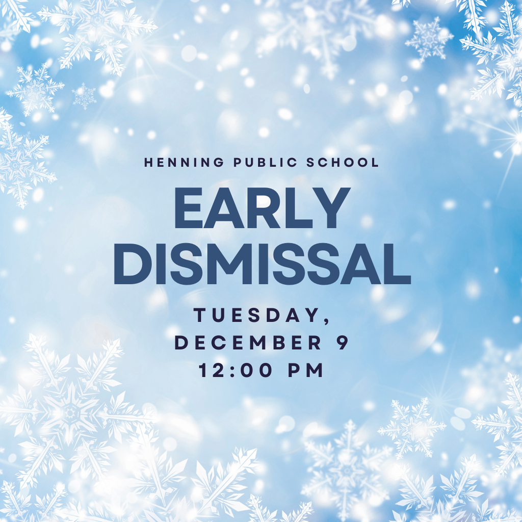 Early Dismissal Update