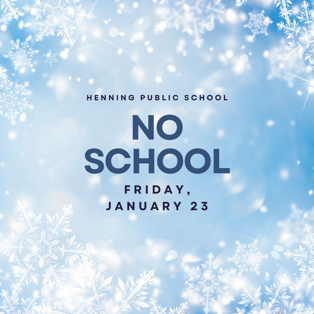 No School Announcement