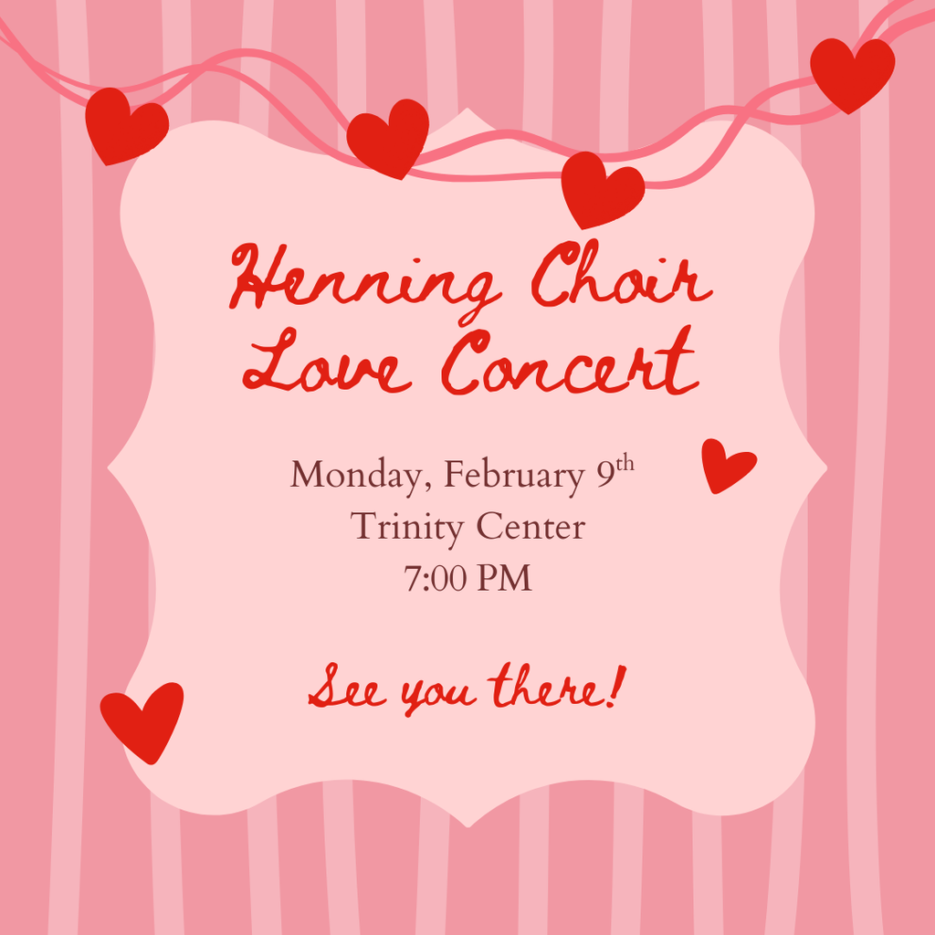 Love concert reminder