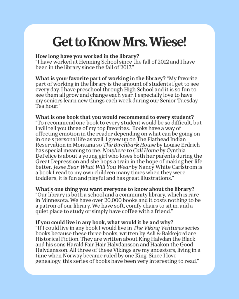 School Librarian Appreciation Day